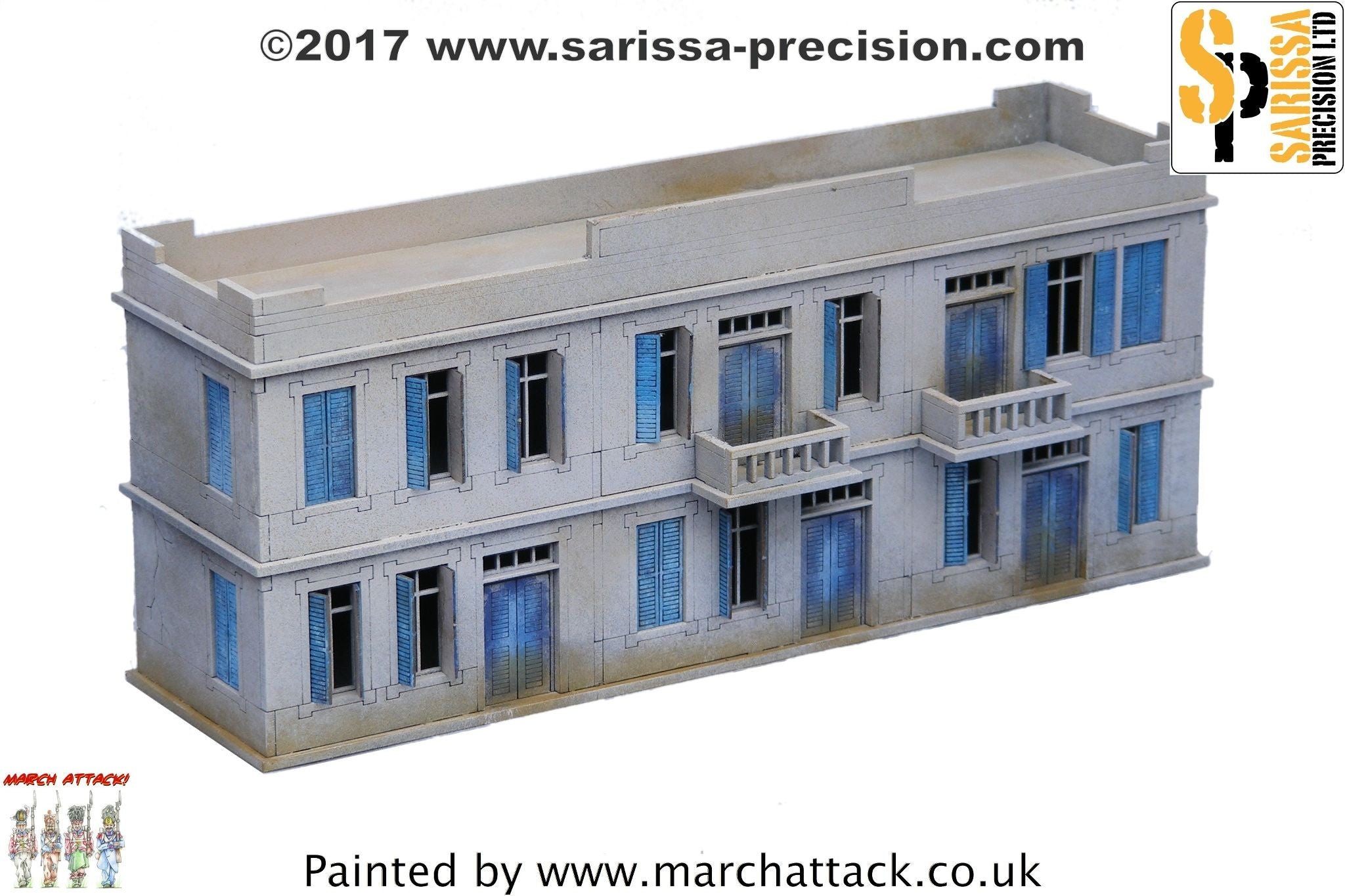 Large Two-Storey Building - 15mm
