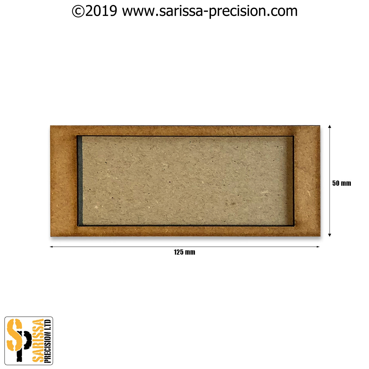 125x50mm Movement Tray for 20x20mm bases