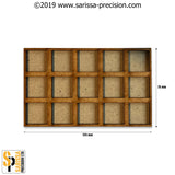 125x75mm Movement Tray for 20x20mm bases (Skirmish Style)