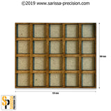 125x100mm Movement Tray for 20x20mm bases (Skirmish Style)