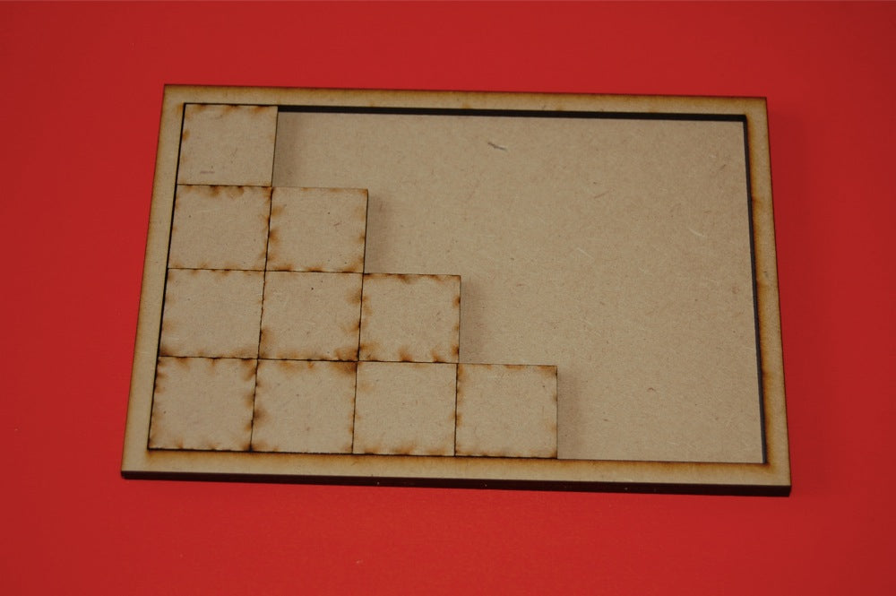 2 x 2 Cavalry Tray for 30 x 60mm Bases