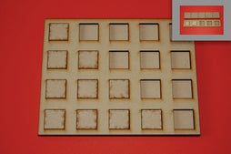 5x1 Cavalry Skirmish Tray for 25x50mm bases