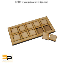 6x1 30x30mm Conversion Tray for 25x25mm bases