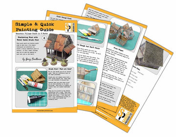 FREE: Mountain Village Guide part 2 of 2 - A Simple and Quick Painting Guide