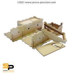 Alamo West Wall Buildings