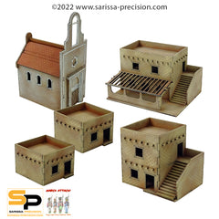 South of the Border Adobe Town (15mm)