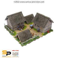 Mountain Village Hovel & Animal Shelter Set (28mm)