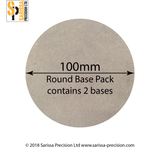 100mm Round Base Pack