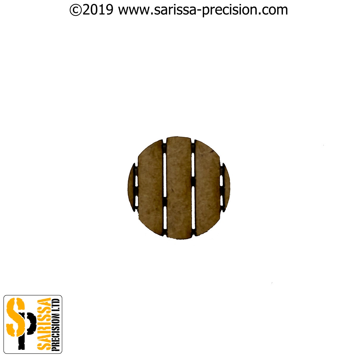 25mm Round Planked Base Pack