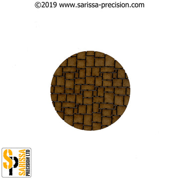 80mm Round Block Paved Base Pack
