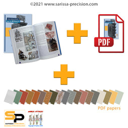 Book, PDF and Papers. A Guide to Making and Painting Laser Cut MDF Model Kits