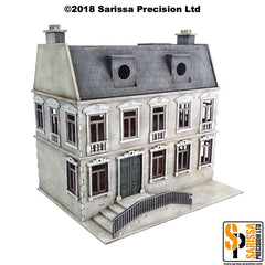 European Residential Townhouse with Dormer