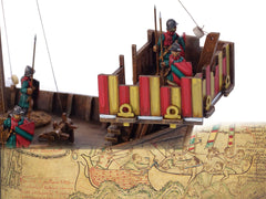 Medieval Cog Sailing Ship (28mm)