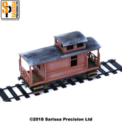 3.10 Old West Railroad Scenery Set