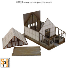 Tent Town - Small shop with lean-to