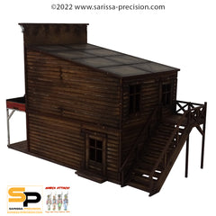 Old West 2 Storey Shop 2