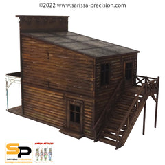 Old West 2 Storey Shop 3