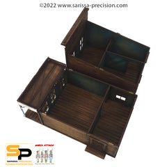 Old West 2 Storey Shop 3