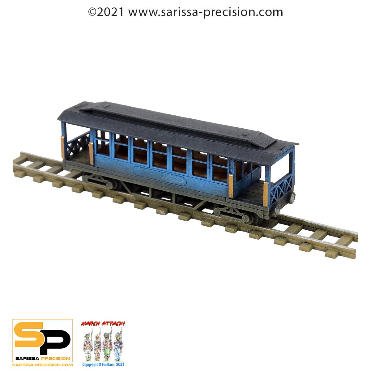 Old West Passenger Wagon (15mm)