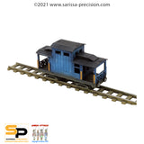 Old West Caboose/Guards Brake Wagon (15mm)