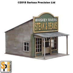 Old West Town Scenery Set - 40mm