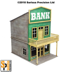 Old West Town Scenery Set - 40mm
