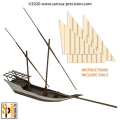 Arab Dhow Sailing Ship (28mm)