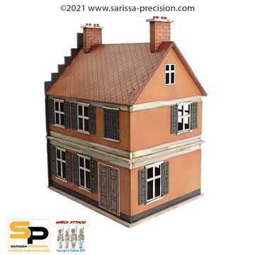 Dutch / Belgian Two-Storey Townhouse 2 (28mm)