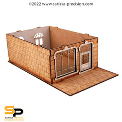 European Townhouse 3 Storey Narrow Building B