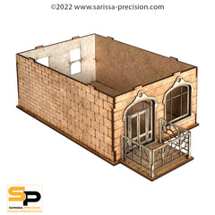 European Townhouse 3 Storey Narrow Building B