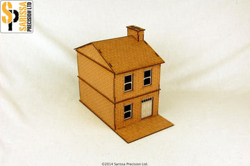 Terrace House with Yard and Bunker