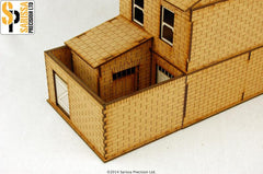 Terrace House with Yard and Bunker