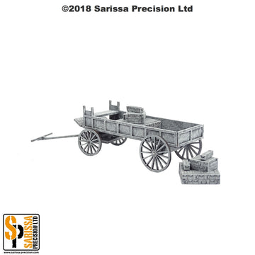 Colonial Wagon & Ammo Crates (28mm)