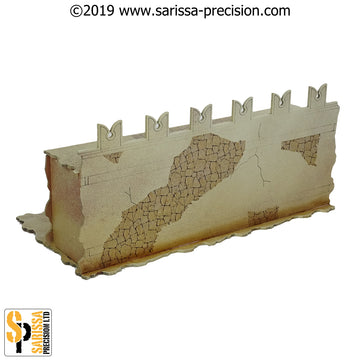 Desert Fort Arch Walls (28mm)