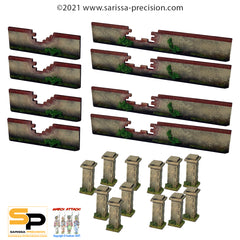 Walls - High Stucco Walls, Broken