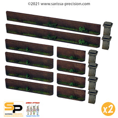 Walls - Low Brick Walls, Intact