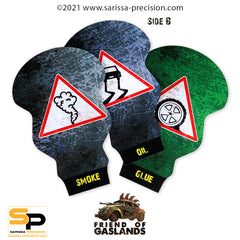 Gaslands Effect Template Set 3 - Full Colour