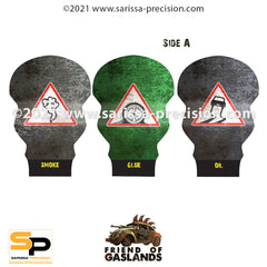 Gaslands Effect Template Set 3 - Full Colour