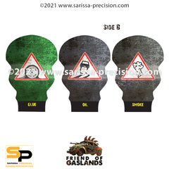 Gaslands Effect Template Set 3 - Full Colour