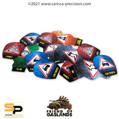 Gaslands Effect Template Set - Upgraded