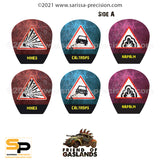 Gaslands Effect Template Set 4 - Full Colour