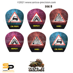 Gaslands Effect Template Set 4 - Full Colour