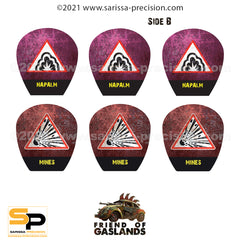 Gaslands Effect Template Set 5 - Full Colour