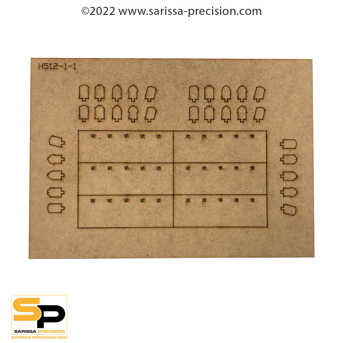 Church Gravestones Pack (15mm)