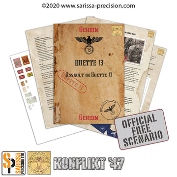 Assault on Huette 13 - Konflikt'47 (28mm)