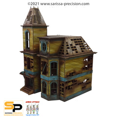 Radioactive Coastal Town Terrain Set