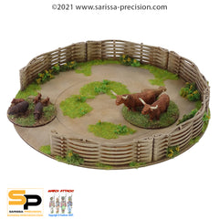 Celt Chieftains Round House & Corral Set