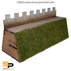 Raised Earth Palisade Long straight