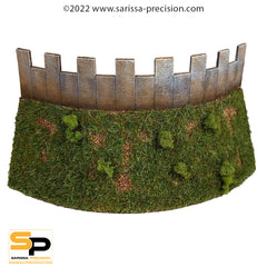 Raised Earth Palisade Corner