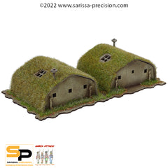 Inuit huts x2 (28mm)